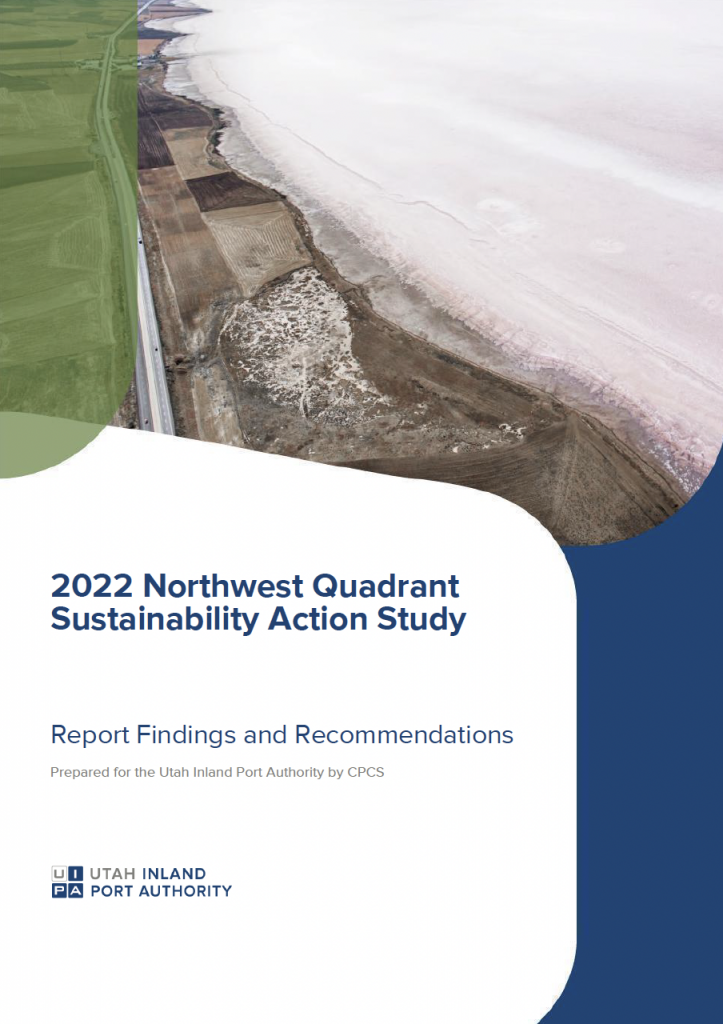 screenshot of 2022 NWQ Sustainability Action Study, Findings and Recommendations