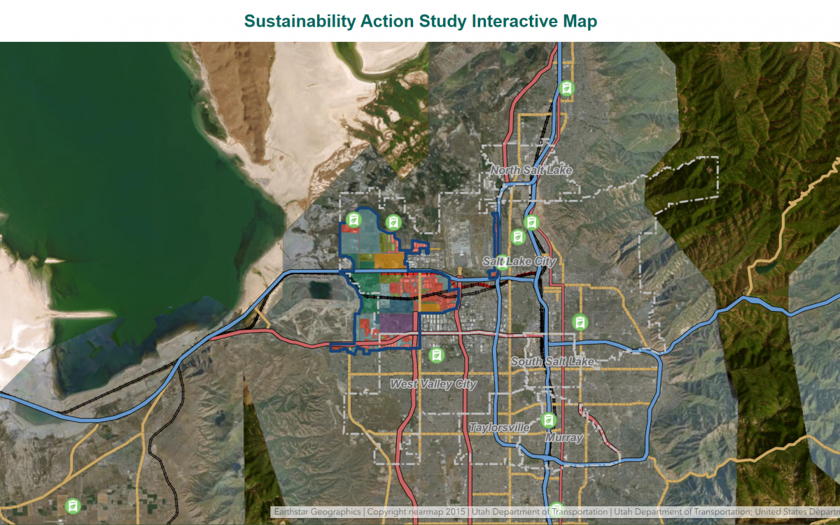 Sustainability Action Study Interactive Map